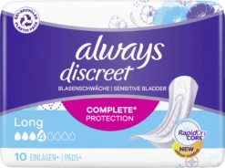 Always® Discreet Inkontinenz Long -Berühmt Kosmetikladen MAM 10055275 SHOP IMAGE 1.6