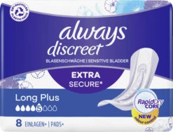 Always® Discreet Inkontinenz Long Plus -Berühmt Kosmetikladen MAM 10183227 SHOP IMAGE 1.8