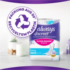 Always® Discreet Inkontinenz Long Big Pack -Berühmt Kosmetikladen MAM 10283219 SHOP IMAGE 1.6