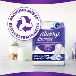 Always® Discreet Inkontinenz Long Plus -Berühmt Kosmetikladen MAM 10283265 SHOP IMAGE 1.6