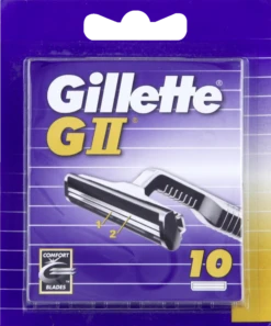 Gillette® Rasierklingen GII Doppelklingen 10-tlg.