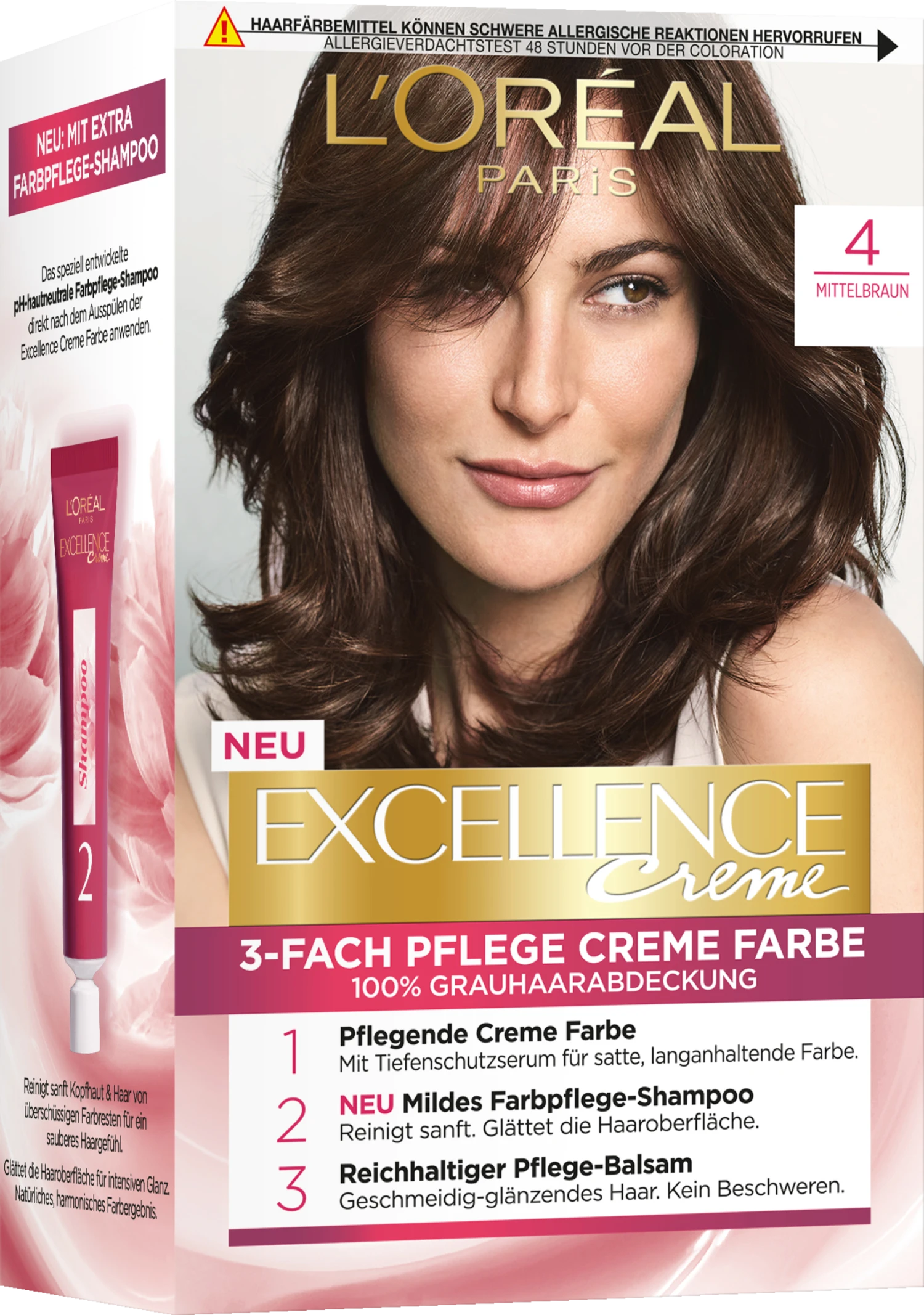 Crème 4 Mittelbraun 3 Crème 4 Mittelbraun