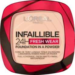 L’Oréal Paris Infaillible 24H Fresh Wear Make-Up-Puder 180 Rose Sand