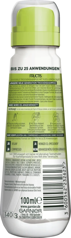 Invisible Trockenshampoo Yuzu Lemon 5 Invisible Trockenshampoo Yuzu Lemon -Berühmt Kosmetikladen MAM 6923094 SHOP IMAGE 1.7