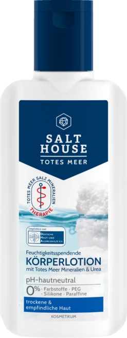 Feuchtigkeitsspendende Körperlotion Mit Totes Meer Mineralien & Urea