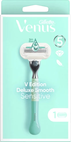 V Edition Deluxe Smooth Sensitive Rasierer Mit 1 Klinge
