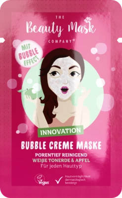 Bubble Creme Maske Porentief Reinigend