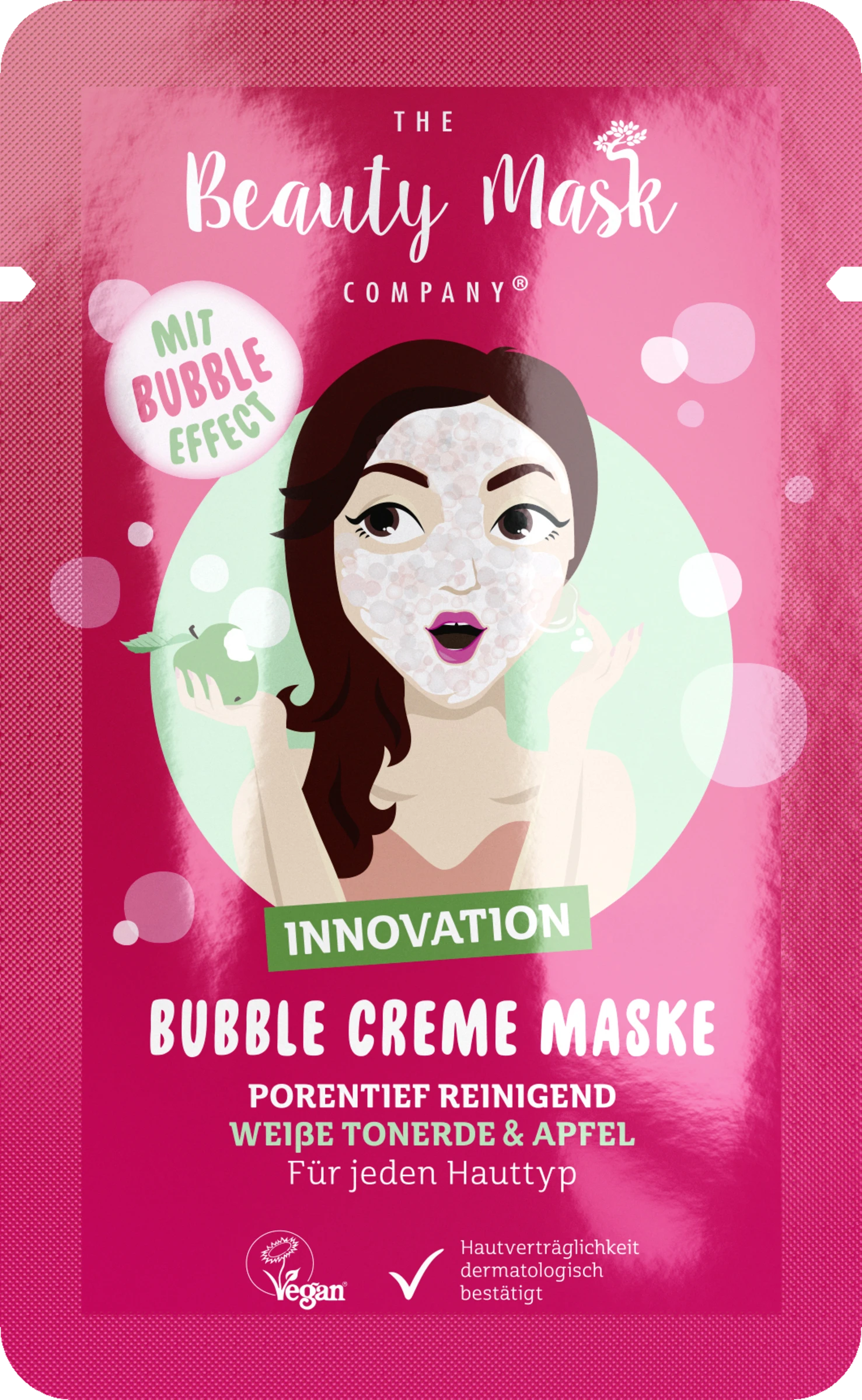 Bubble Creme Maske Porentief Reinigend 3 Bubble Creme Maske Porentief Reinigend