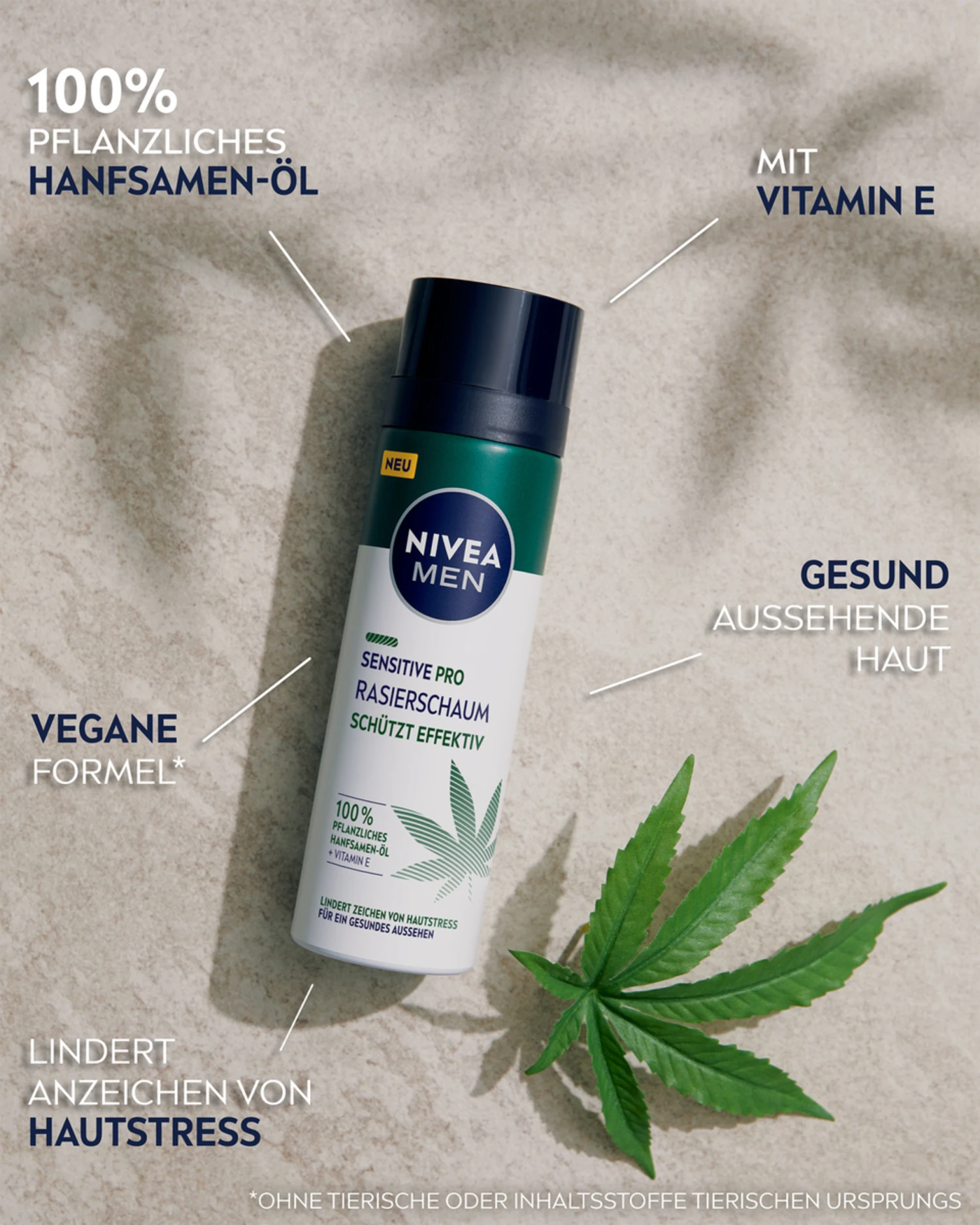 Sensitive Pro Rasierschaum 5 Sensitive Pro Rasierschaum – Bild 3