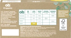 Organic Tampons Normal -Berühmt Kosmetikladen MAM 7941505 SHOP IMAGE 1.4