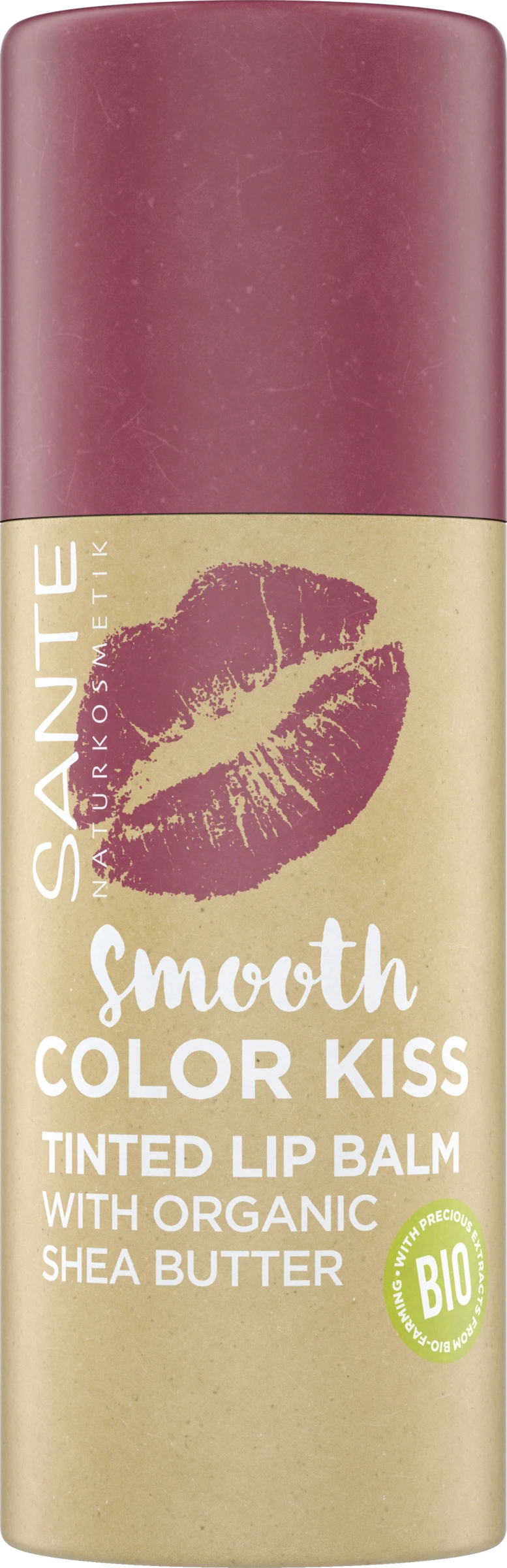 Sante Smooth Color Kiss 02 Soft Red 3 Sante Smooth Color Kiss 02 Soft Red