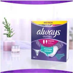 Always® Dailies Flexistyle Normal Slipeinlagen -Berühmt Kosmetikladen MAM 8256581 SHOP IMAGE 1.4