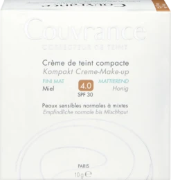 Avène Couvrance Kompakt Creme-Make-up Mattierend Honig 4.0