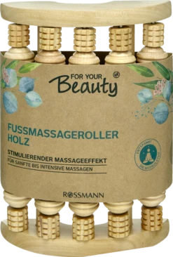 Fussmassageroller Holz