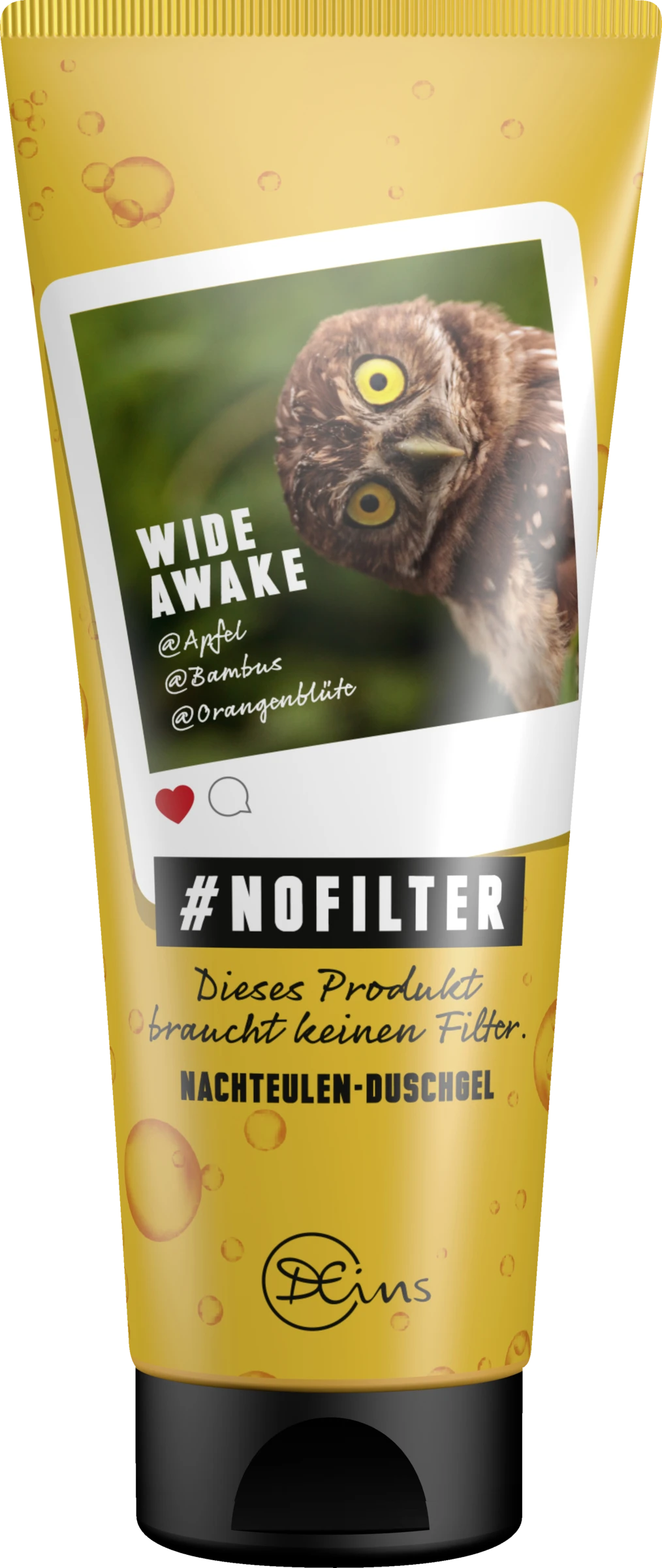 Nachteulen-Duschgel Wide Awake #NOFILTER 3 Nachteulen-Duschgel Wide Awake #NOFILTER