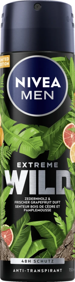 Anti-Transpirant Spray Extreme Wild Zedernholz