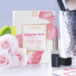 FOREO Farm To Face Collection Bulgarian Rose Maske -Berühmt Kosmetikladen MAM 8508714 SHOP IMAGE 1.4