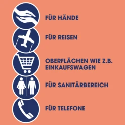 2in1 Desinfektions-Tücher Reisegröße -Berühmt Kosmetikladen MAM 8553353 SHOP IMAGE 1.4