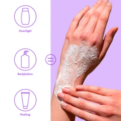 3in1 Dusch-Fluff Sensibelchen Mit Zuckerpeeling -Berühmt Kosmetikladen MAM 8667195 SHOP IMAGE 1.4