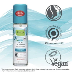 Sport Deo-Spray Bio-Lemongras -Berühmt Kosmetikladen MAM 8715406 SHOP IMAGE 1.4
