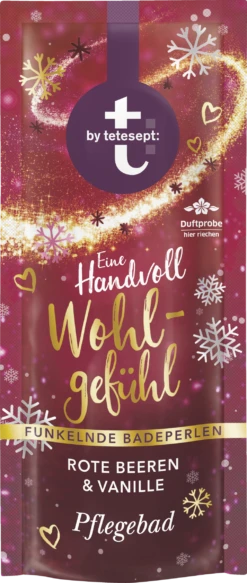 Funkelnde Badeperlen Eine Handvoll Wohlgefühl