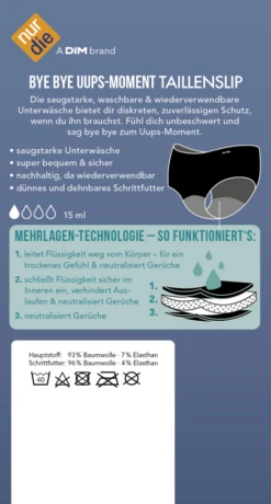 Bye Bye Uups-Moment Taillenslip Schwarz Gr. M 40-42 5 Bye Bye Uups-Moment Taillenslip Schwarz Gr. M 40-42 -Berühmt Kosmetikladen MAM 9018700 SHOP IMAGE 1.4