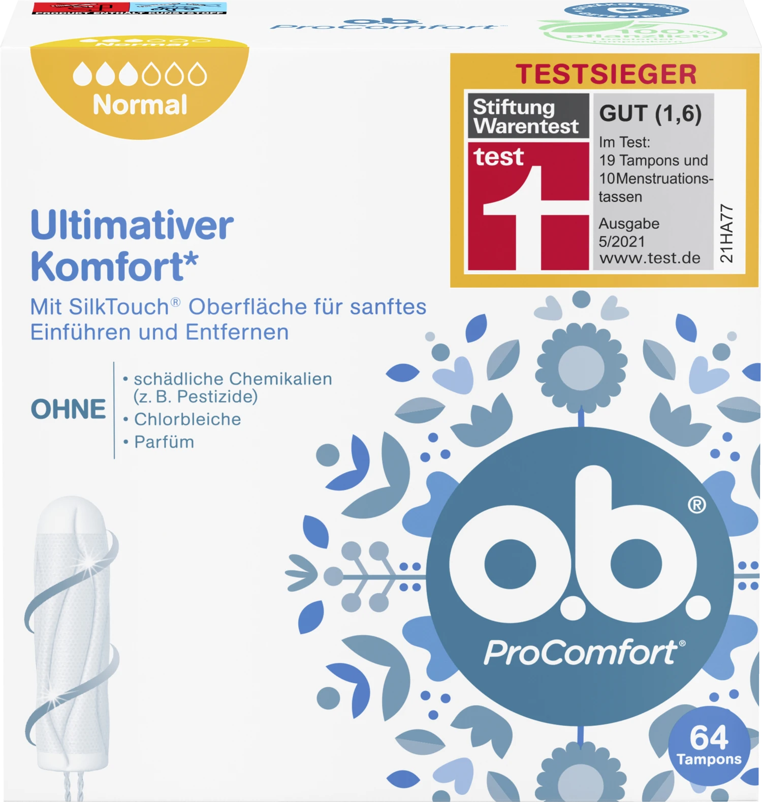 ProComfort Tampons Normal 3 ProComfort Tampons Normal