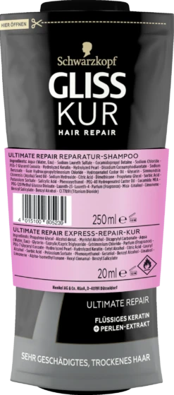 Set Shampoo + ERK Sachet Ultimate Repair + 7 Sec. Ultimate Repair -Berühmt Kosmetikladen MAM 9455846 SHOP IMAGE 1.6