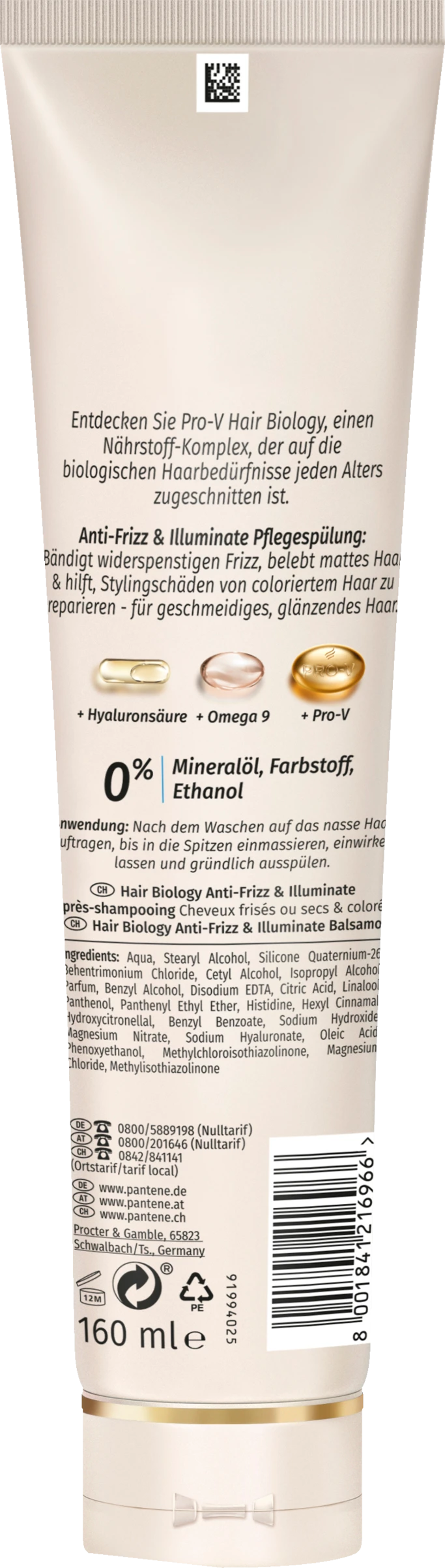 Pflegespülung Anti-Frizz & Illuminate 4 Pflegespülung Anti-Frizz & Illuminate – Bild 2